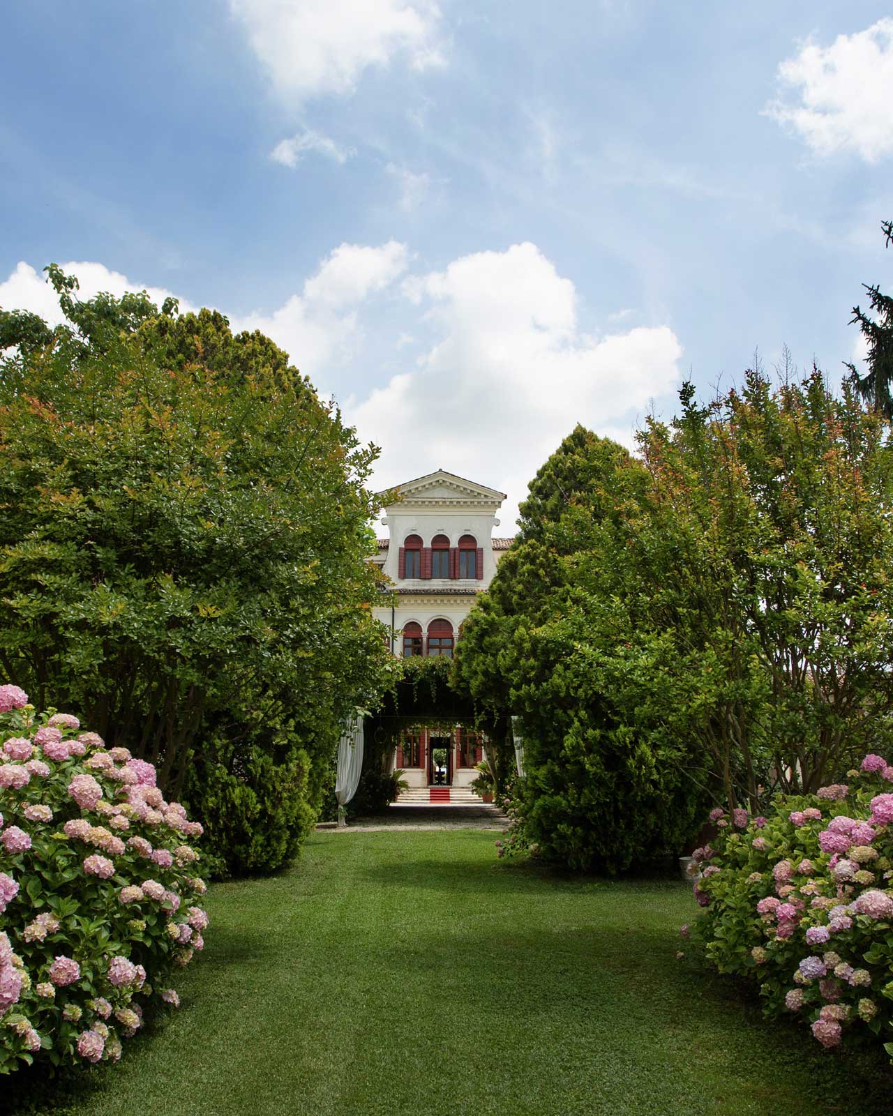 Villa Sagredo vista dal giardino